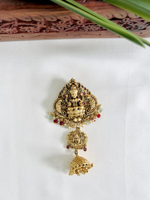 Lakshmi's with Jumuka  Layer - Hair Brooch
