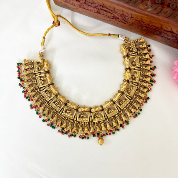 Bride Pallakku  Antique Designer Necklace