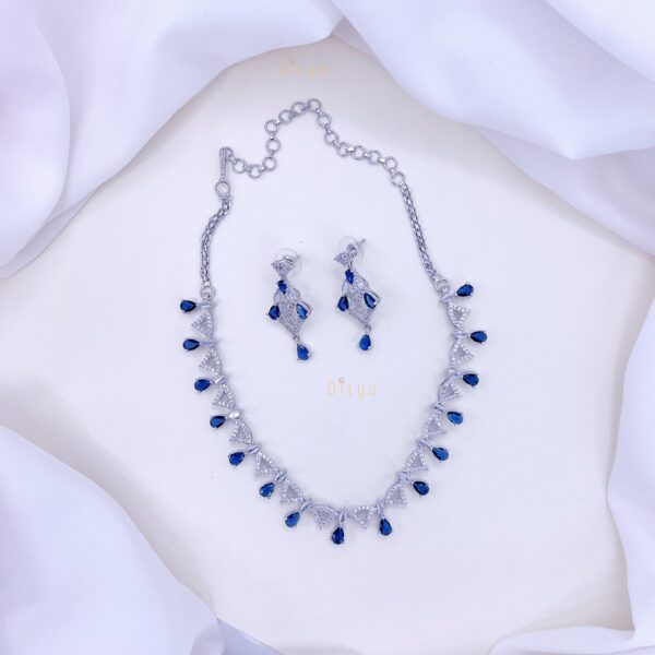 Small Drop Shape AD Necklace